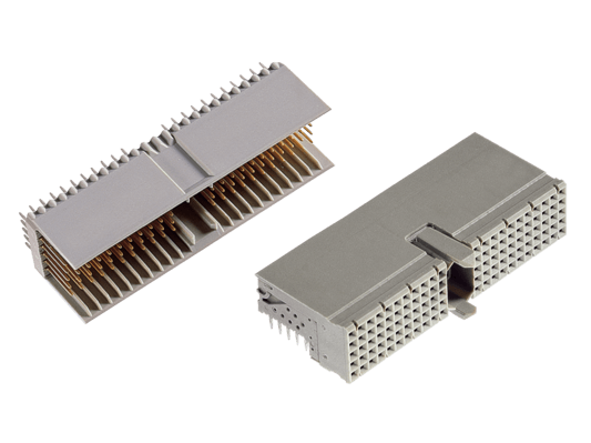 硬接触式连接器 IEC 61076-4-101，间距 2 mm